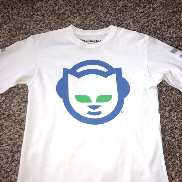 Napster Other - Napster white tee size small